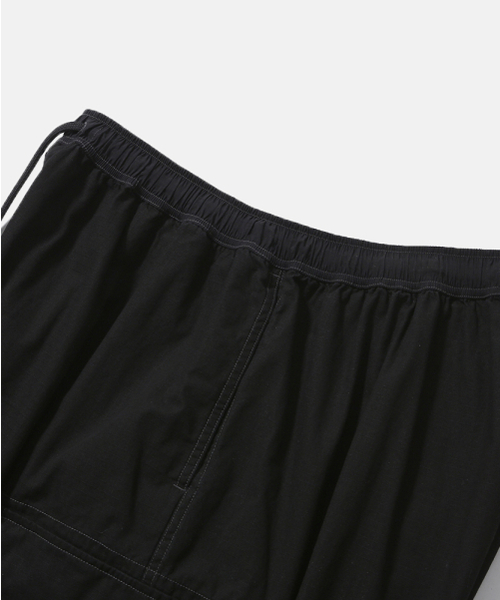 MOIF（モイフ）の「[SS26] BAGGY FIELD SHORTS / BLACK（その他パンツ・メンズ・その他・2/1/3）」の5枚目の写真