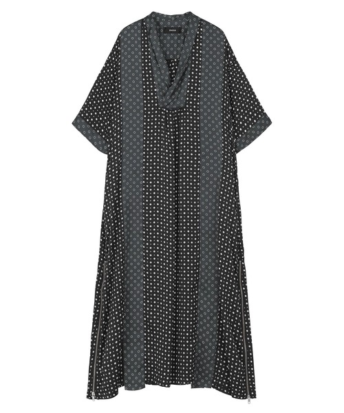 ZUCCa(ズッカ)の「DOT DOCKING / ワンピース / P(ワンピース・レディース・ブラック・M size)」の6枚目の写真