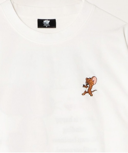 Tom&Jerry(トムアンドジェリー)の「【TOM&JERRY/トムとジェリー】キャラクタープリント 刺繍 バックプリント ポケ付き半袖Tシャツ(吸水速乾・UV対策) ユニセックス(Tシャツ/カットソー・メンズ・オフホワイト/ブラック/ホワイト/スミクロ・MEDIUM/LARGE)」の10枚目の写真