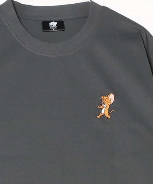 Tom&Jerry(トムアンドジェリー)の「【TOM&JERRY/トムとジェリー】キャラクタープリント 刺繍 バックプリント ポケ付き半袖Tシャツ(吸水速乾・UV対策) ユニセックス(Tシャツ/カットソー・メンズ・オフホワイト/ブラック/ホワイト/スミクロ・MEDIUM/LARGE)」の17枚目の写真