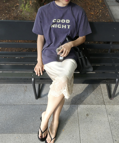 HANDTEX（ハンドテックス）の「《追加》別注【HANDTEX/ハンドテックス】プリントTEE（Tシャツ/カットソー・レディース・ネイビー/ブラック系その他/ブラック/ホワイト・FREE）」の13枚目の写真