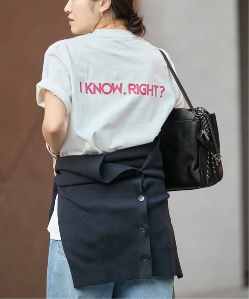 HANDTEX(ハンドテックス)の「《WEB限定追加》別注【HANDTEX/ハンドテックス】プリントTEE(Tシャツ/カットソー・レディース・ネイビー/ブラック系その他/ブラック/ホワイト・FREE)」の18枚目の写真