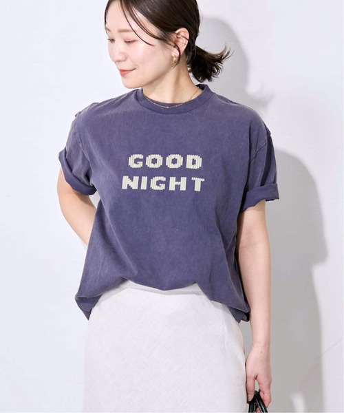 HANDTEX(ハンドテックス)の「《WEB限定追加》別注【HANDTEX/ハンドテックス】プリントTEE(Tシャツ/カットソー・レディース・ネイビー/ブラック系その他/ブラック/ホワイト・FREE)」の20枚目の写真