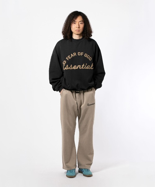 FOG ESSENTIALS(エフオージーエッセンシャルズ)の「ESSENTIALS TRAINING 90S CREWNECK SWEATWSHIRT エッセンシャルズ トレーニングナインティーズクルーネックスウェットWSシャツ(スウェット・メンズ・ブラック・MEDIUM/LARGE)」の3枚目の写真