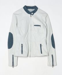ARMANI JEANS（アルマーニジーンズ）の「レザーブルゾン（ブルゾン）」