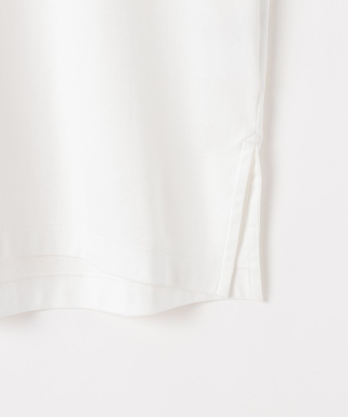BAYFLOW(ベイフロー)の「シルケットノースリーブTシャツ(Tシャツ/カットソー・レディース・ブラック/オフホワイト/モカ・MEDIUM/SMALL)」の13枚目の写真