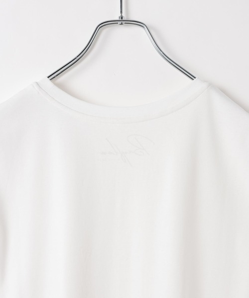 BAYFLOW(ベイフロー)の「シルケットノースリーブTシャツ(Tシャツ/カットソー・レディース・ブラック/オフホワイト/モカ・MEDIUM/SMALL)」の15枚目の写真