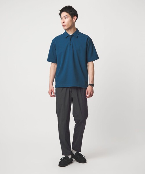 green label relaxing(グリーンレーベルリラクシング)の「ナイロン ツイル オルマイ イージーパンツ R2 -ストレッチ・接触冷感-(その他パンツ・メンズ・ダークグレー/ブラック/ブラウン/オリーブ・S/M/L/XL)」の13枚目の写真