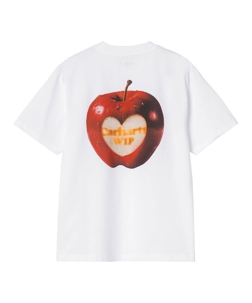 Carhartt WIP(カーハートダブリューアイピー)の「Carhartt WIP WOMEN'S S/S SPOILED T-SHIRT(カーハートワークインプログレス ウィメンズショートスリーブスポイルドTシャツ)(Tシャツ/カットソー・レディース・ブラック/ホワイト・X-SMALL/SMALL)」の3枚目の写真