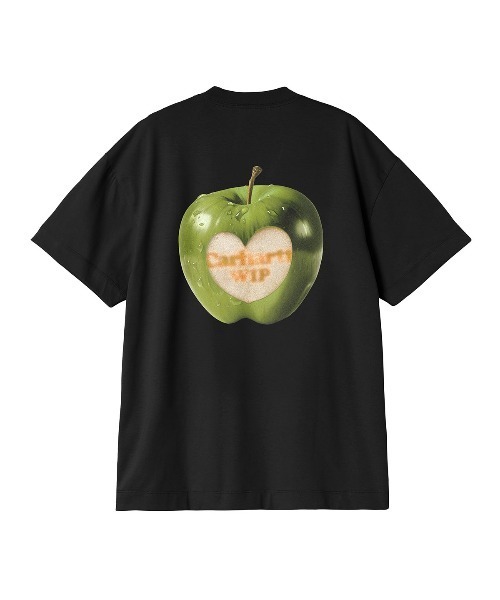 Carhartt WIP(カーハートダブリューアイピー)の「Carhartt WIP WOMEN'S S/S SPOILED T-SHIRT(カーハートワークインプログレス ウィメンズショートスリーブスポイルドTシャツ)(Tシャツ/カットソー・レディース・ブラック/ホワイト・X-SMALL/SMALL)」の5枚目の写真