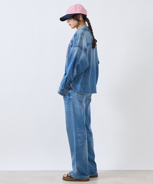 Healthy denim(ヘルシーデニム)の「【Healthy denim / ヘルシーデニム】Quiche/デニムパンツ/フレア【WEB限定】(デニムパンツ・レディース・インディゴブルー・25/24/23)」の9枚目の写真