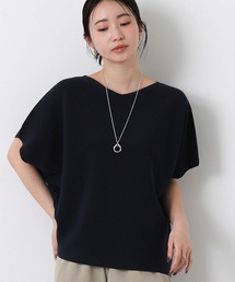 ホールガーメントアシメフレンチニット