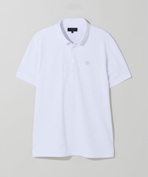 St ANDREWS（セントアンドリュース）の「【St ANDREWS】【吸水速乾】ロゴボーダージャガード無地半袖シャツ (MENS)（ポロシャツ・メンズ・グリーン/ホワイト/ブラック・LL/M/L）」の19枚目の写真