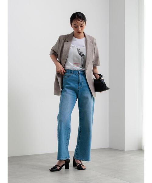 Te chichi(テチチ)の「マリリンモンローモノクロフォトTシャツ(Tシャツ/カットソー・レディース・オフホワイト・F)」の9枚目の写真