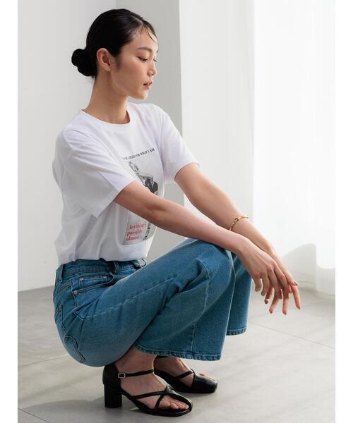 Te chichi(テチチ)の「マリリンモンローモノクロフォトTシャツ(Tシャツ/カットソー・レディース・オフホワイト・F)」の20枚目の写真