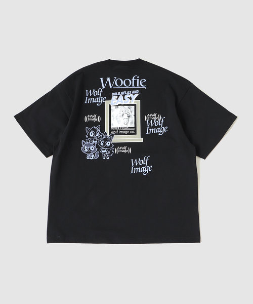 WISM(ウィズム)の「Woofietokyo / ウーフィトウキョウ Video Tee(Tシャツ/カットソー・メンズ・ライトグレー/ブラック・LARGE/MEDIUM)」の3枚目の写真