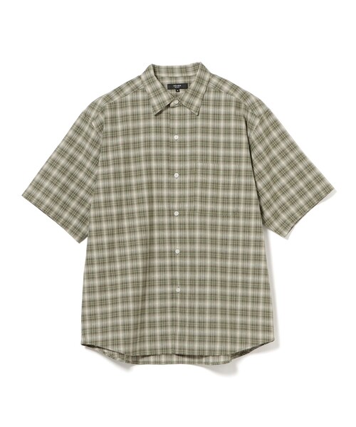 BEAMS HEART（ビームスハート）の「【7/9値下げ】オンブレーチェック レギュラーカラー シャツ（シャツ/ブラウス・メンズ・ブラウン/オリーブ・SMALL/MEDIUM/LARGE）」の9枚目の写真