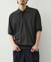 【GOOD PEOPLE GOOD STITCHING GOOD PRODUCT/グッドピープルグッドスティッチンググッドプロダクト】Knit Reduced Collar Half Sleeve Polo