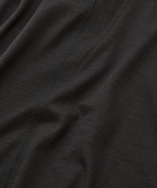 GOOD PEOPLE GOOD STITCHING GOOD PRODUCT(グッドピープルグッドスティッチンググッドプロダクト)の「【GOOD PEOPLE GOOD STITCHING GOOD PRODUCT/グッドピープルグッドスティッチンググッドプロダクト】Knit Reduced Collar Half Sleeve Polo(ポロシャツ・メンズ・ブラック/ダークグレー・S/M/L)」の15枚目の写真