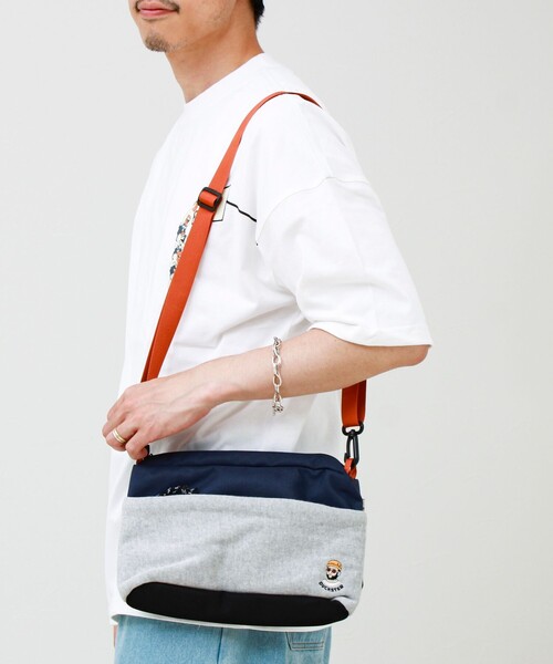 FREDY MAC（フレディーマック）の「【Duckster/ダックスター】横型ショルダー（ショルダーバッグ・メンズ・ネイビー/ライトグレー/グリーン/ブラック・FREE）」の3枚目の写真