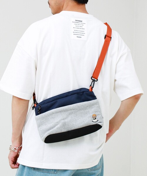 FREDY MAC（フレディーマック）の「【Duckster/ダックスター】横型ショルダー（ショルダーバッグ・メンズ・ネイビー/ライトグレー/グリーン/ブラック・FREE）」の8枚目の写真