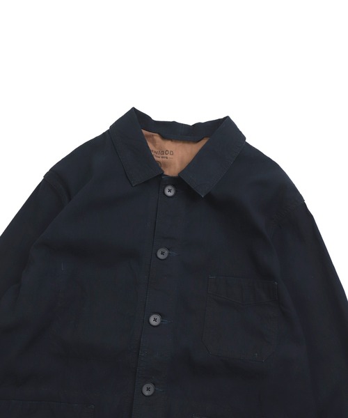 OMNIGOD（オムニゴッド）の「[OMNIGOD mens / オムニゴッド] インディゴダック フレンチワークジャケット（カバーオール・メンズ・ダークインディゴブルー・2/4/3）」の11枚目の写真