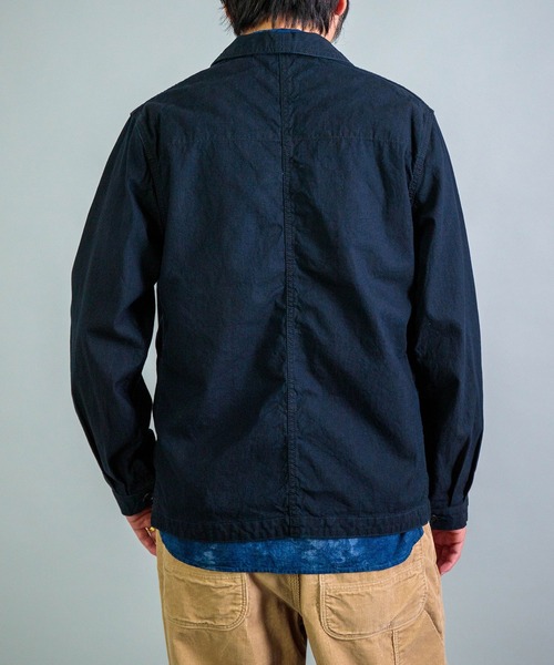 OMNIGOD（オムニゴッド）の「[OMNIGOD mens / オムニゴッド] インディゴダック フレンチワークジャケット（カバーオール・メンズ・ダークインディゴブルー・2/4/3）」の13枚目の写真