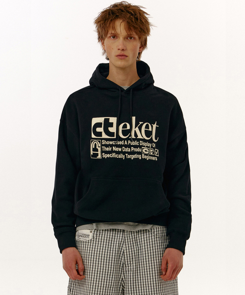 TEKET(テケット)の「Plan Hoodie Black(パーカー・レディース・その他・MEDIUM/LARGE/SMALL)」の1枚目の写真