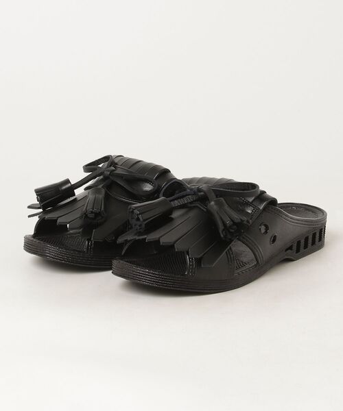 BENCH(ベンチ)の「BENCH/ベンチ/BENSAN-D_LOAFER_RIBBON_TUSSEL(サンダル・メンズ・ブラック・XL/XXL/S)」の1枚目の写真