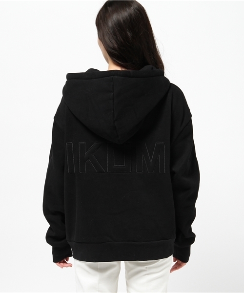 OUTLET（アウトレット）の「【IKUMI】PATCHWORKPULLOVER（Tシャツ/カットソー・レディース・ブラック/ホワイト・FREE）」の5枚目の写真