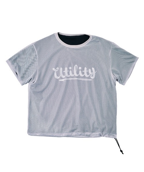 EFFECTEN(エフェクテン)の「mt10571-Basic logo reversible mesh Tee リバーシブルメッシュTシャツ(efdig-05)(Tシャツ/カットソー・メンズ・ブラウン系その他/グレー系その他/ブラック×イエロー・M/L)」の16枚目の写真