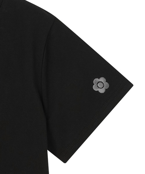 MARY QUANT（マリークワント）の「メタリックプリント Tシャツ（Tシャツ/カットソー・レディース・ブラック/ホワイト/パープル・M）」の5枚目の写真