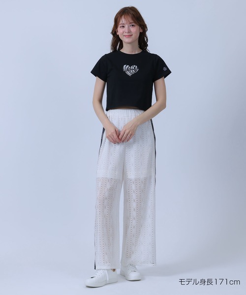 MARY QUANT（マリークワント）の「メタリックプリント Tシャツ（Tシャツ/カットソー・レディース・ブラック/ホワイト/パープル・M）」の7枚目の写真