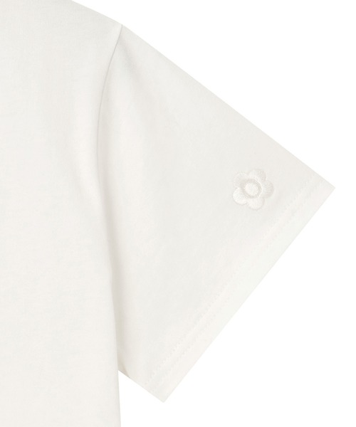 MARY QUANT（マリークワント）の「メタリックプリント Tシャツ（Tシャツ/カットソー・レディース・ブラック/ホワイト/パープル・M）」の11枚目の写真