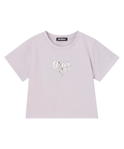 MARY QUANT（マリークワント）の「メタリックプリント Tシャツ（Tシャツ/カットソー・レディース・ブラック/ホワイト/パープル・M）」の15枚目の写真