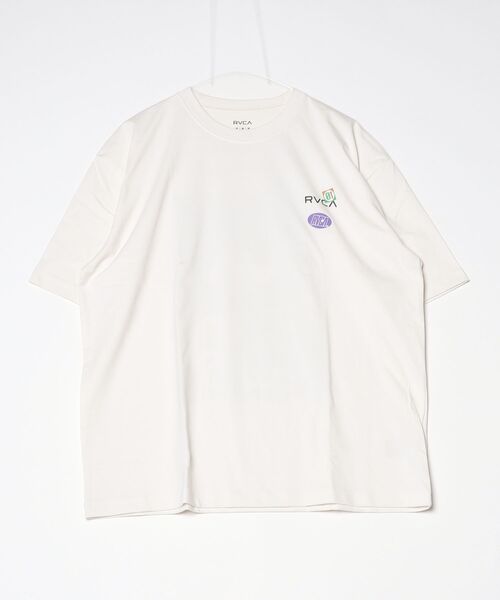 RVCA(ルーカ)の「ルーカ RVCA アウトドアカジュアル 半袖Tシャツ VACATION TAG BOX(Tシャツ/カットソー・メンズ・ブラック/オフホワイト・L/M/S)」の6枚目の写真