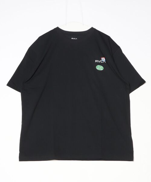 RVCA(ルーカ)の「ルーカ RVCA アウトドアカジュアル 半袖Tシャツ VACATION TAG BOX(Tシャツ/カットソー・メンズ・ブラック/オフホワイト・L/M/S)」の7枚目の写真