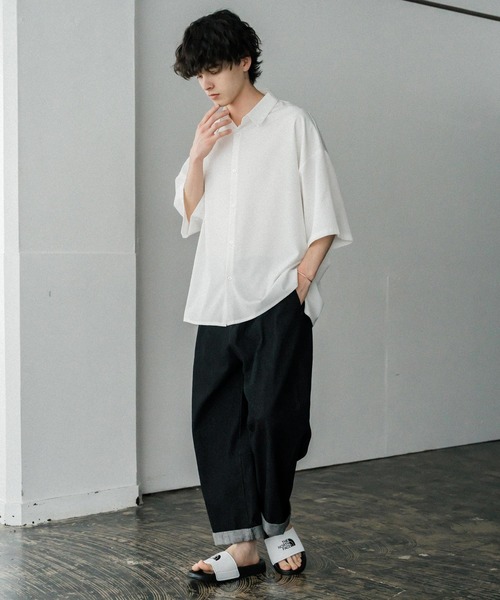 THE NORTH FACE(ザノースフェイス)の「日本未展開モデル WHITE LABEL THE NORTH FACE EPIC SLIDE ロゴスリッパサンダル(サンダル・メンズ・ブラック×ホワイト/ブラック・25cm/26cm/27cm/28cm/24cm)」の9枚目の写真