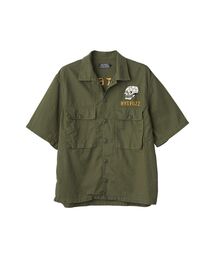 HYSTERIC GLAMOUR | SNAKE&SKULL刺繍 ユーティリティシャツ(シャツ/ブラウス)