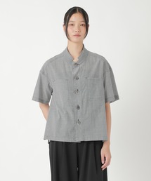 ZUCCa | COTTON SILK GINGHAM CHECK / シャツ(シャツ/ブラウス)