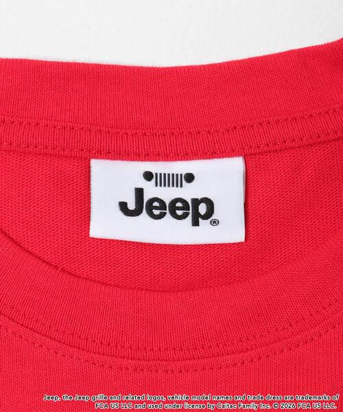 URBAN RESEARCH Sonny Label（アーバンリサーチサニーレーベル）の「JEEP ロゴショートスリーブTシャツ（Tシャツ/カットソー・メンズ・オフホワイト/チャコールグレー/レッド・LARGE/MEDIUM）」の16枚目の写真