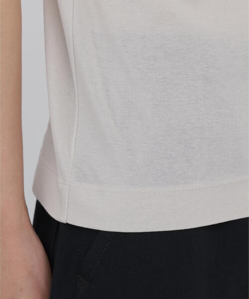 human woman(ヒューマンウーマン)の「◆【吸水速乾】コンパクトポケットTシャツ(Tシャツ/カットソー・レディース・ブラウン系その他/ベージュ/ブラック・MEDIUM)」の18枚目の写真