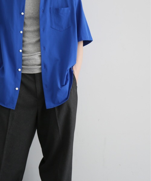 KAIKO(カイコー)の「KAIKO Tomorrow ss shirt(シャツ/ブラウス・メンズ・レッド/ブルー・1/2)」の6枚目の写真