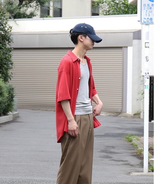KAIKO(カイコー)の「KAIKO Tomorrow ss shirt(シャツ/ブラウス・メンズ・レッド/ブルー・1/2)」の12枚目の写真