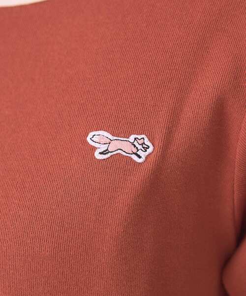 PENNEYS(ぺニーズ)の「【PENNEY'S】配色リンガーTシャツ(Tシャツ/カットソー・レディース・オレンジ/ブラウン・FREE)」の11枚目の写真