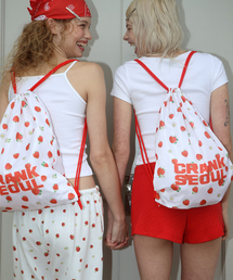 CRANK | ストロベリーストリングバッグ_ホワイト(チャーム)