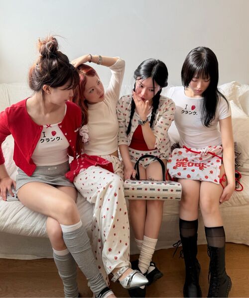CRANK（クランク）の「ストロベリーストリングバッグ_ホワイト（チャーム・レディース・その他・FREE）」の7枚目の写真