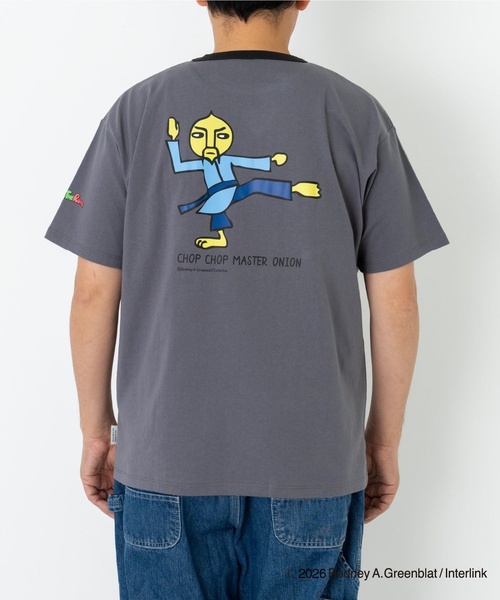 and D. petit main(アンドディープティマイン)の「【親子リンク】【パラッパラッパー】【DAD】リンガー配色半袖Tシャツ(Tシャツ/カットソー・レディース・チャコール/ピンク/ホワイト・F)」の7枚目の写真