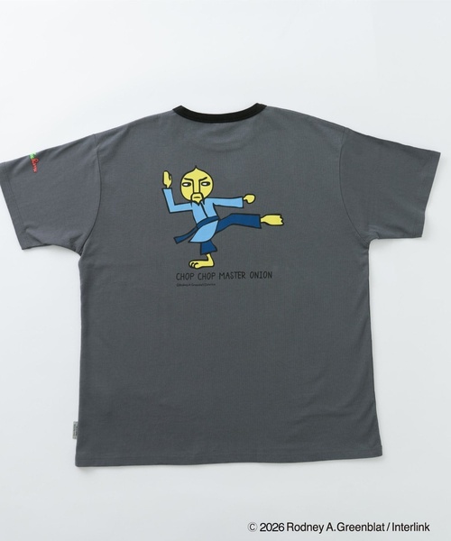 and D. petit main(アンドディープティマイン)の「【親子リンク】【パラッパラッパー】【DAD】リンガー配色半袖Tシャツ(Tシャツ/カットソー・レディース・チャコール/ピンク/ホワイト・F)」の9枚目の写真