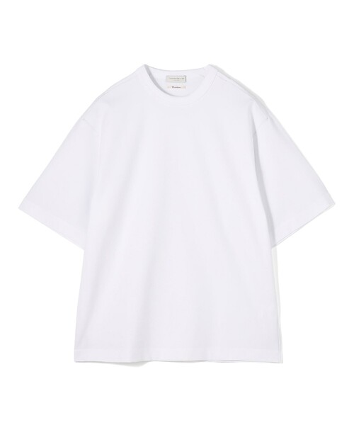 TOMORROWLAND (トゥモローランド)の「【接触冷感・吸水速乾】コットンポリエステルポンチ クルーネックTシャツ(Tシャツ/カットソー・メンズ・ブラック/イエロー/ライトグレー/ライトブルー/ホワイト/カーキ・L/M/S)」の2枚目の写真